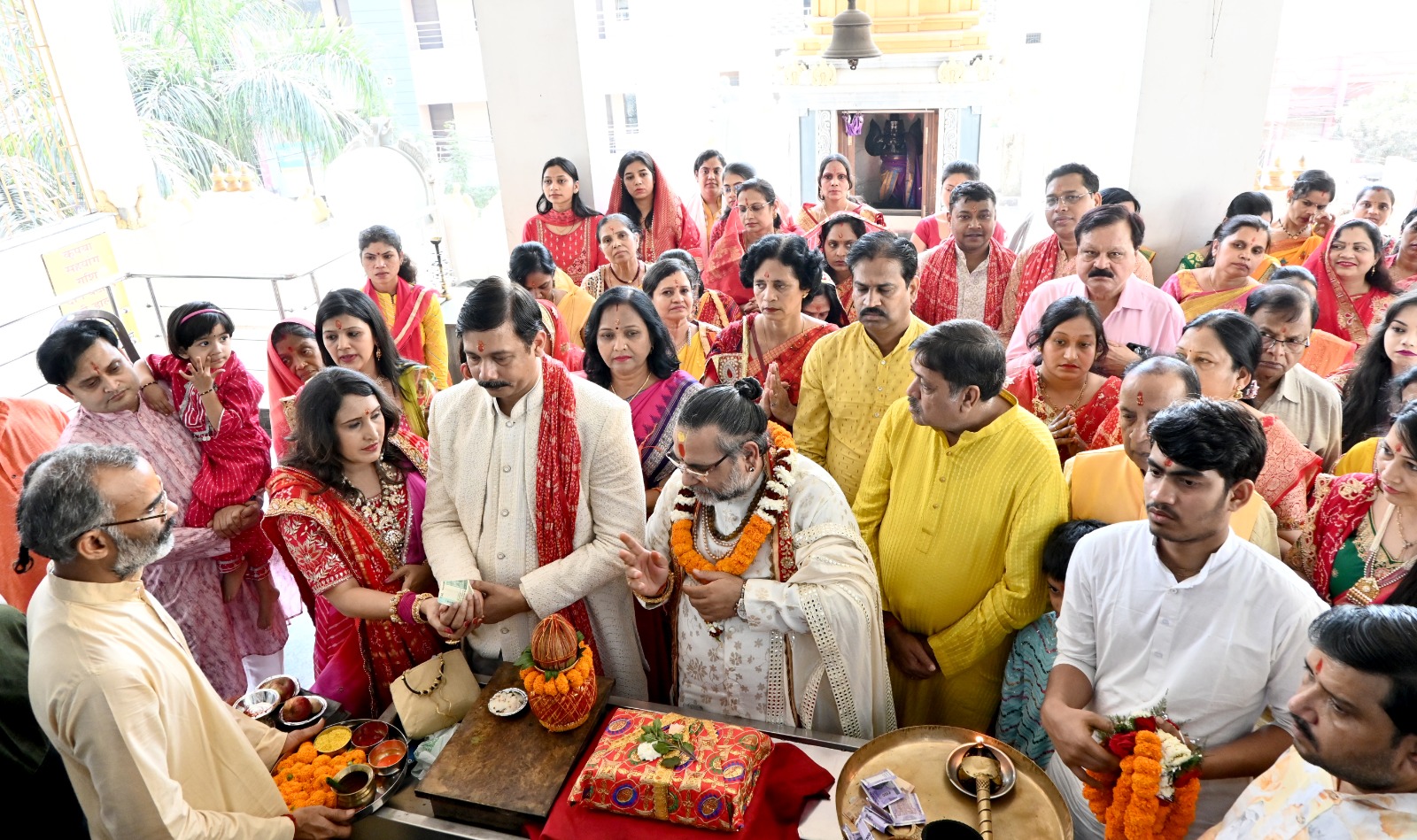 Grand event of Shrimad Bhagwat Katha