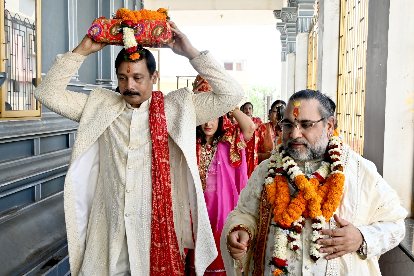 Grand event of Shrimad Bhagwat Katha