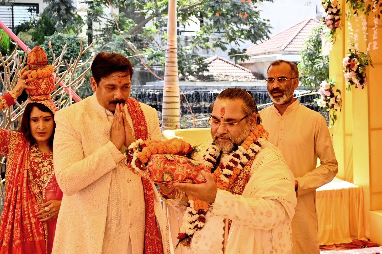 Grand event of Shrimad Bhagwat Katha