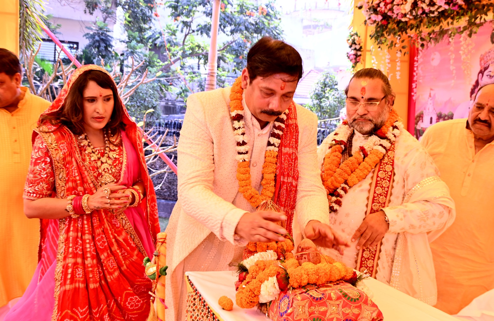Grand event of Shrimad Bhagwat Katha