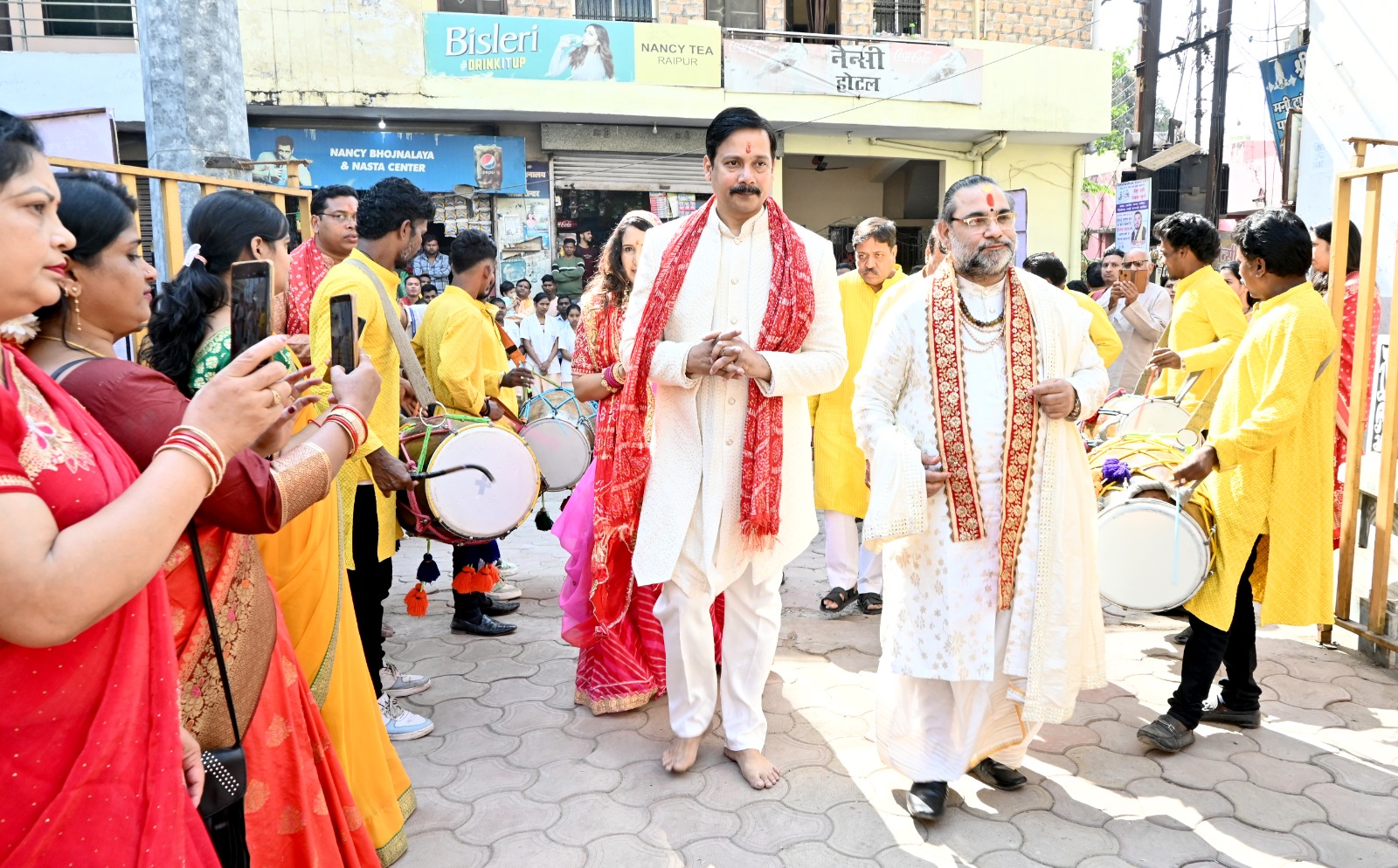 Grand event of Shrimad Bhagwat Katha