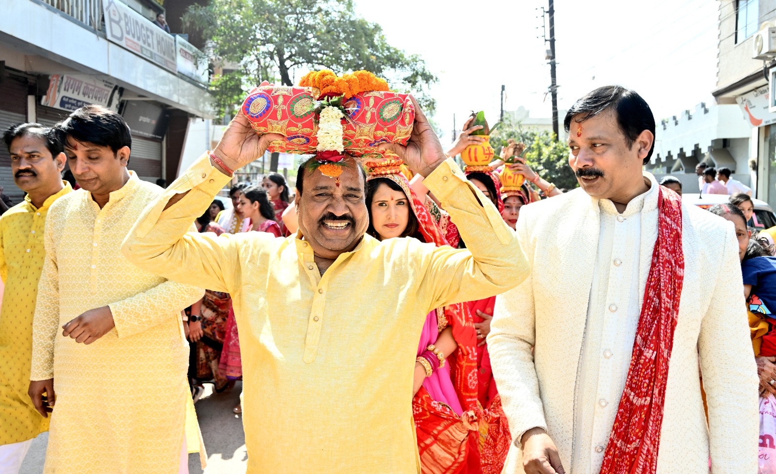 Grand event of Shrimad Bhagwat Katha