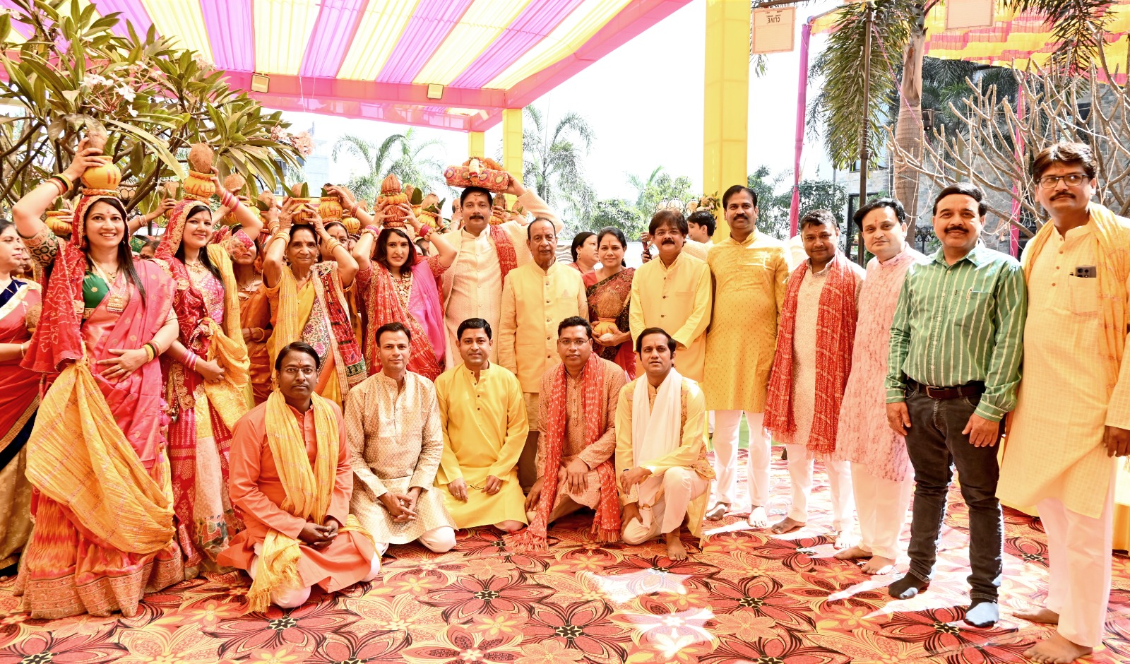 Grand event of Shrimad Bhagwat Katha