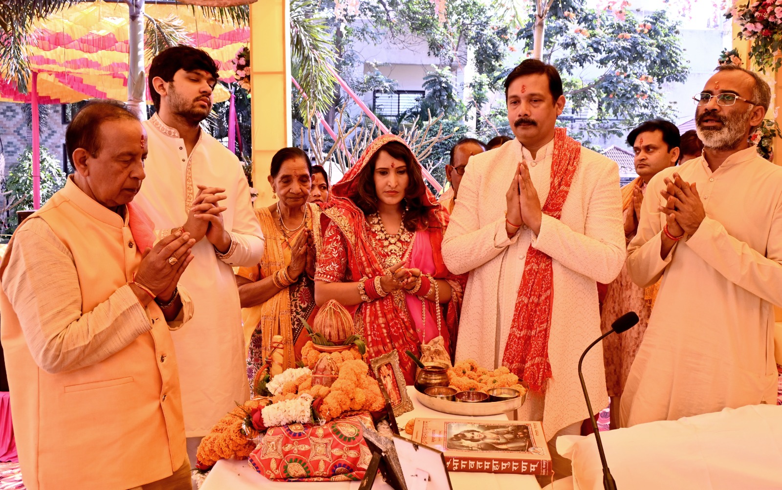 Grand event of Shrimad Bhagwat Katha
