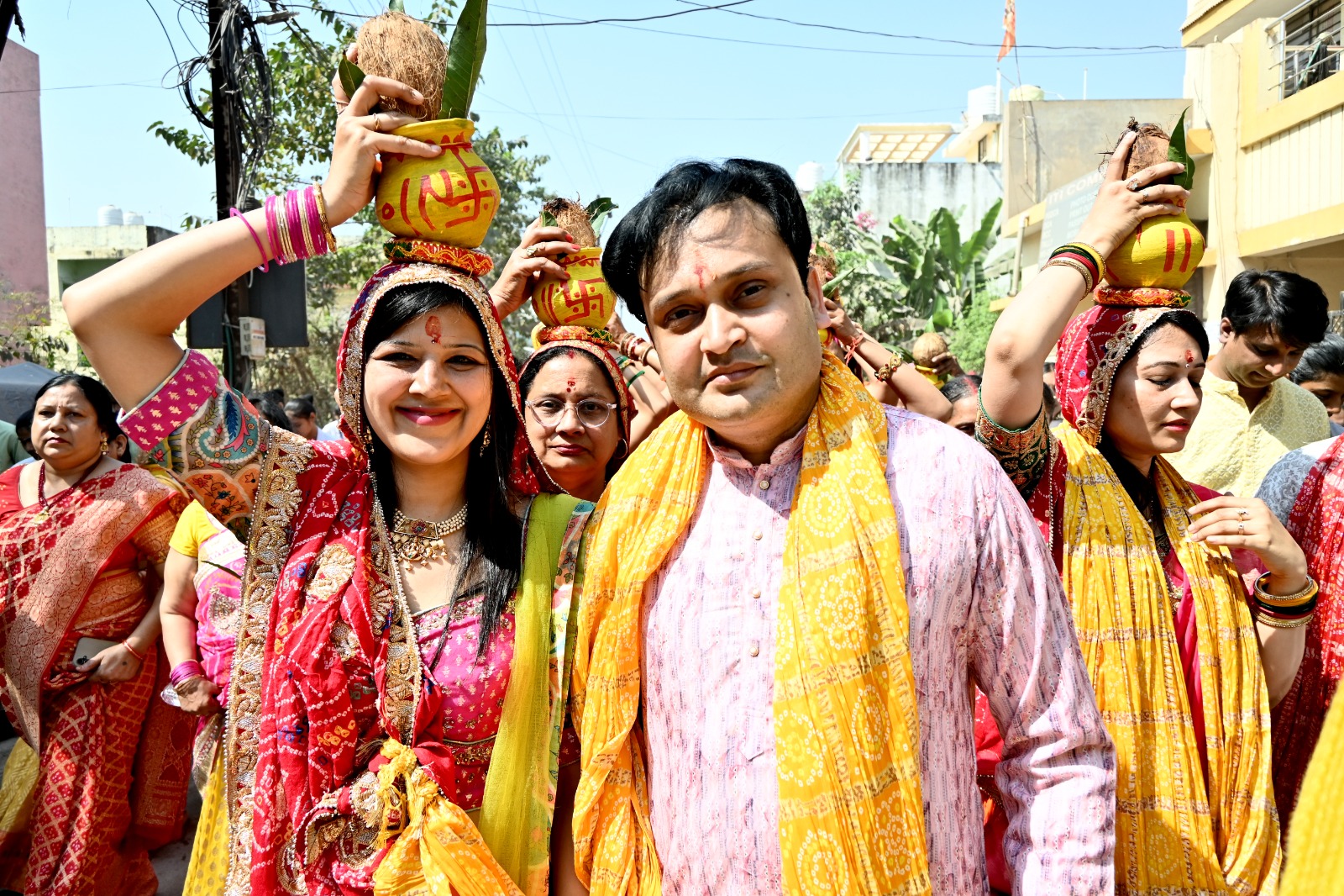Grand event of Shrimad Bhagwat Katha