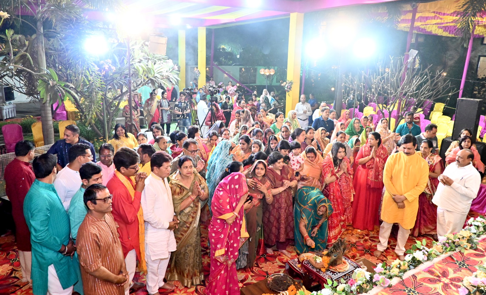 Grand event of Shrimad Bhagwat Katha