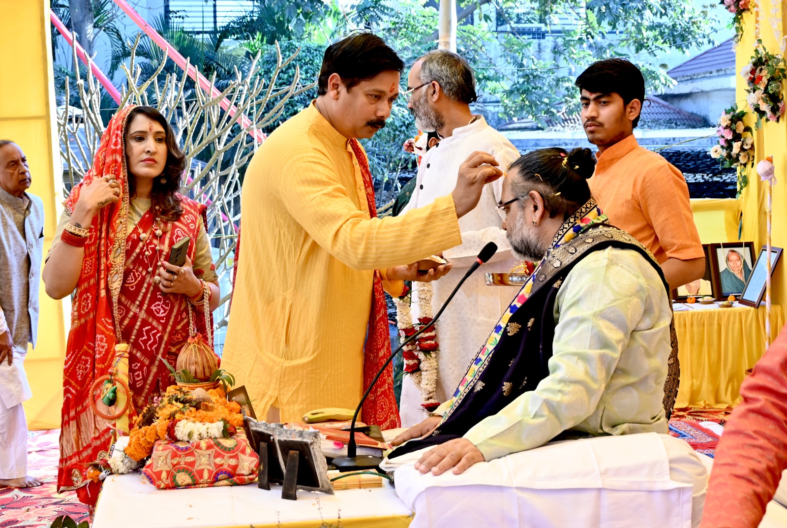 Grand event of Shrimad Bhagwat Katha