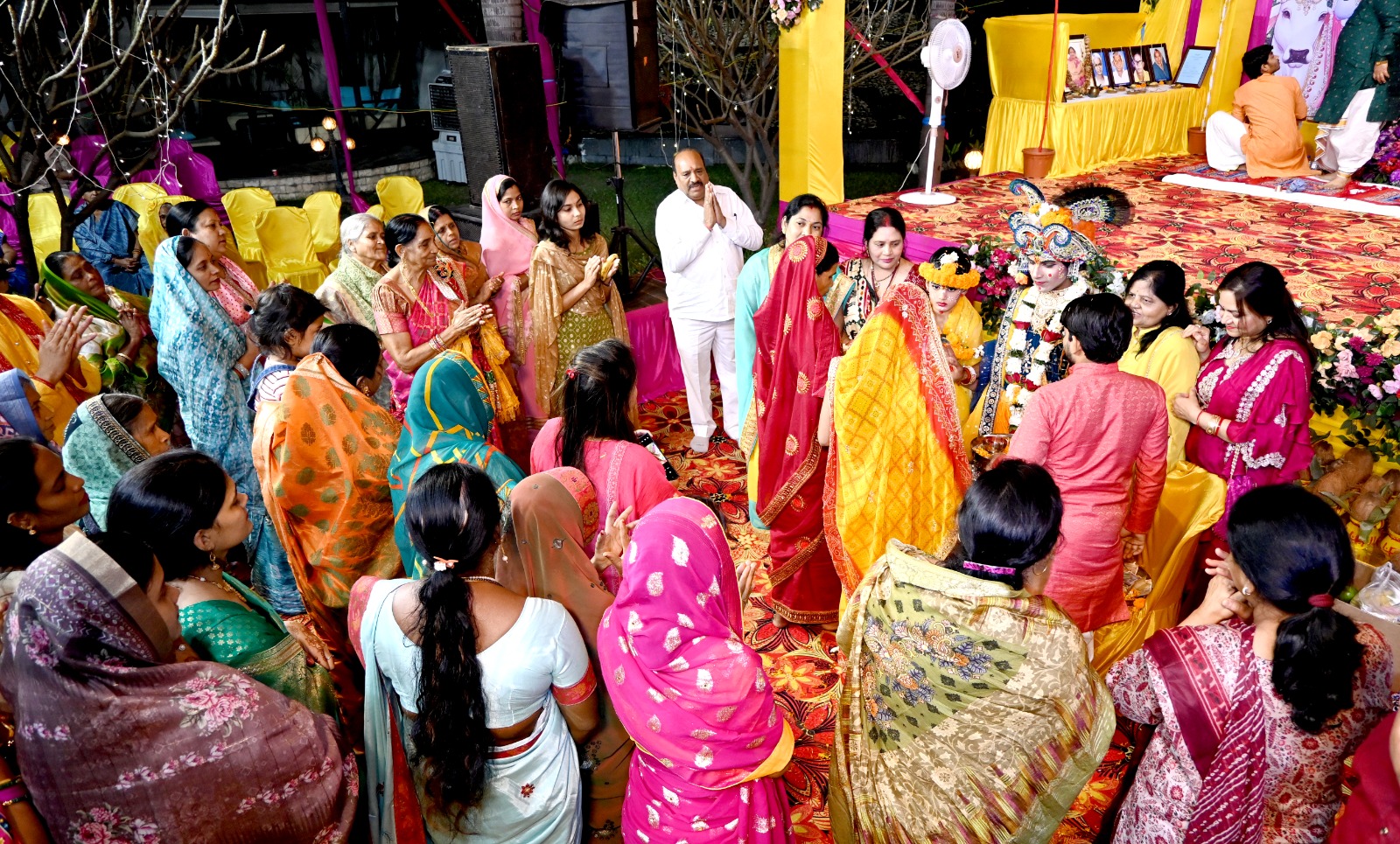 Grand event of Shrimad Bhagwat Katha