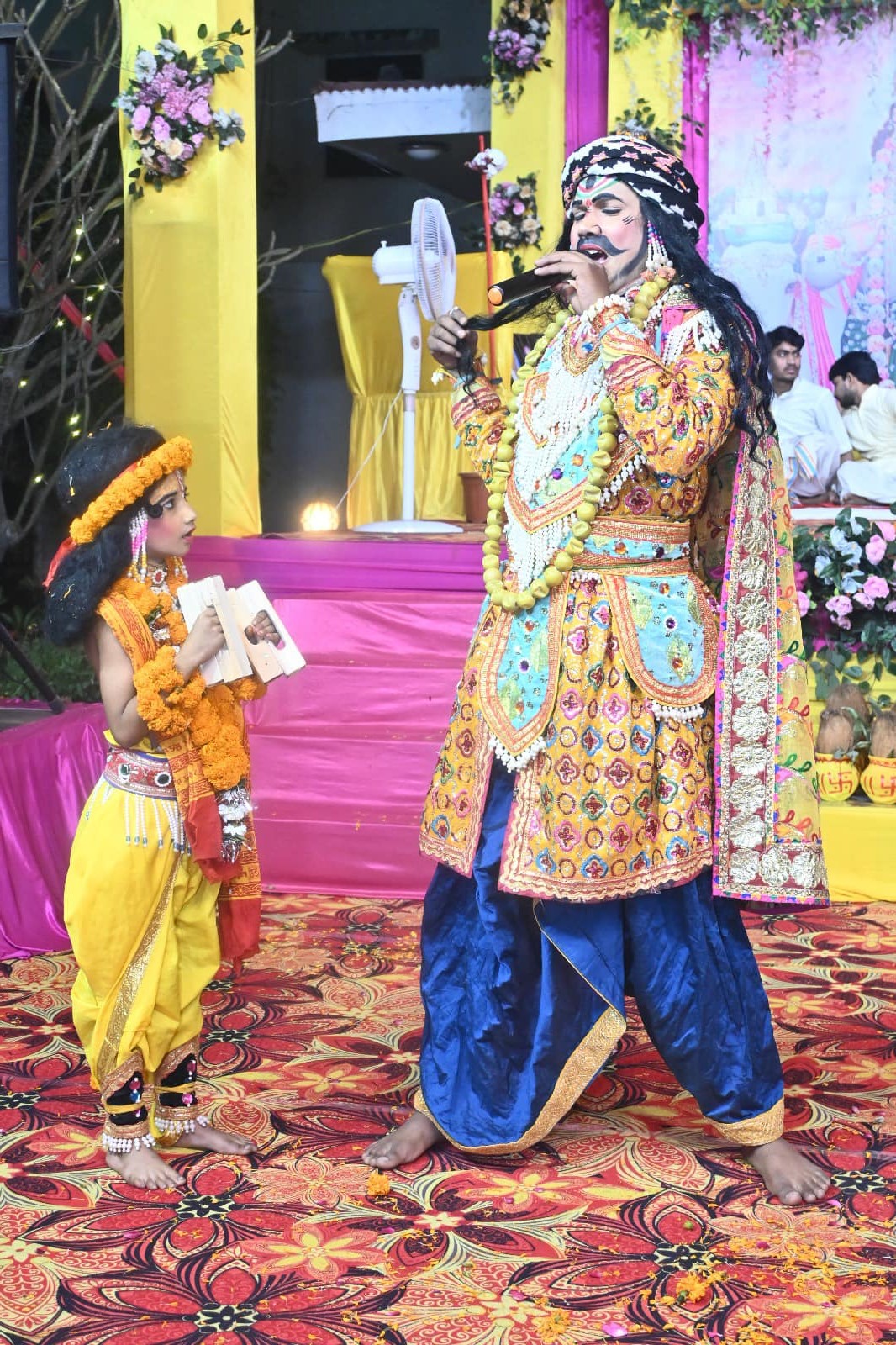 Grand event of Shrimad Bhagwat Katha