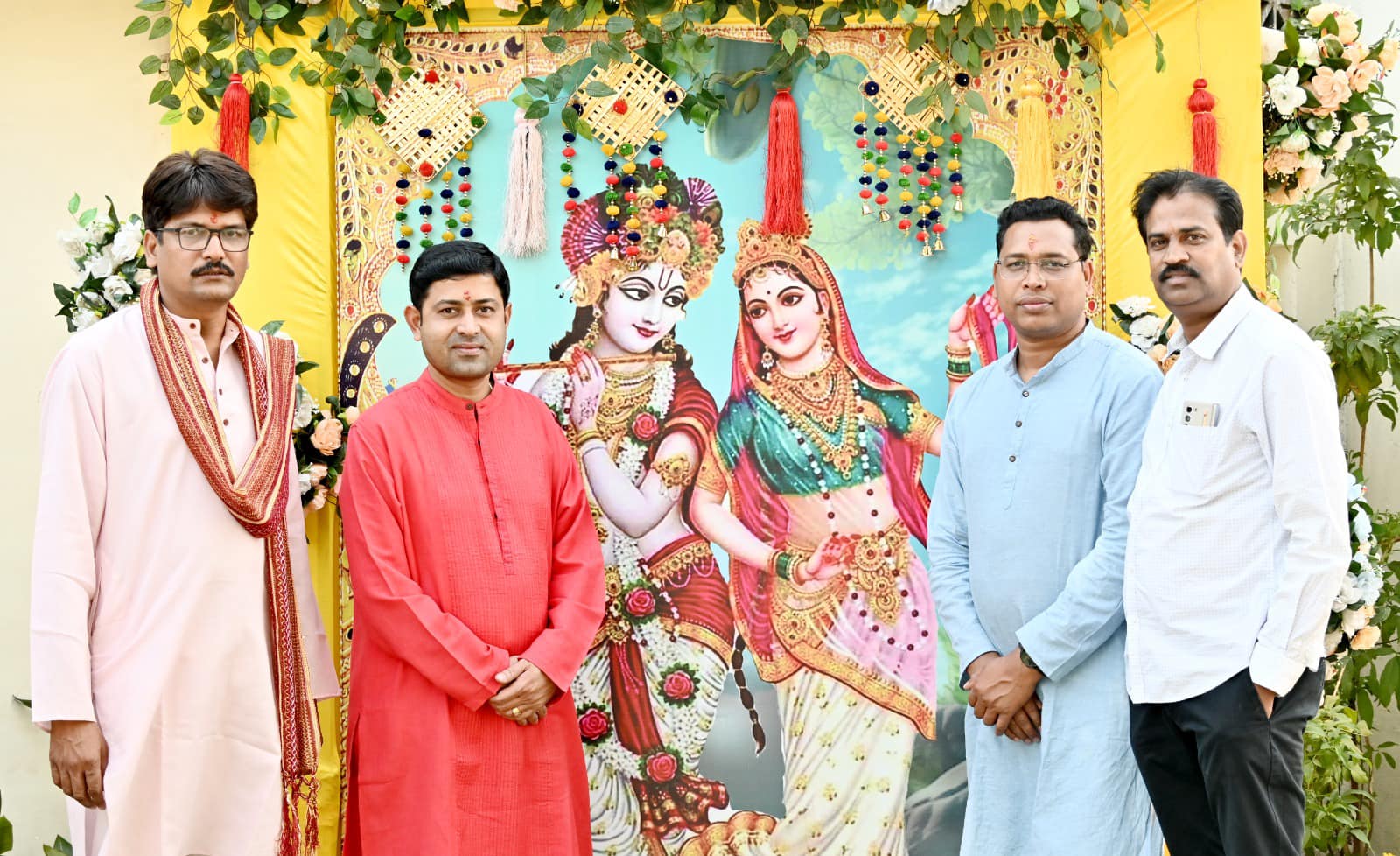 Grand event of Shrimad Bhagwat Katha