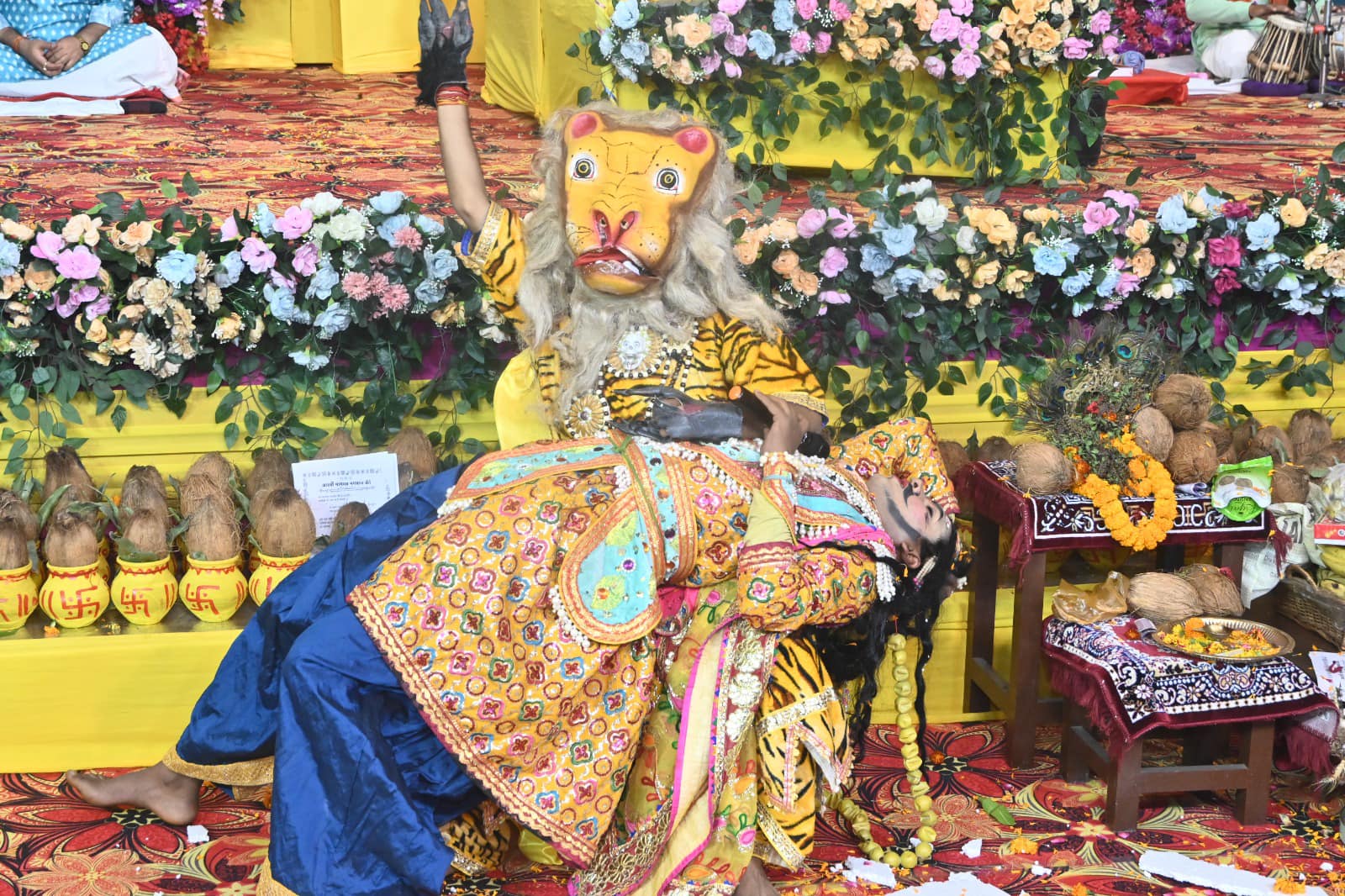 Grand event of Shrimad Bhagwat Katha