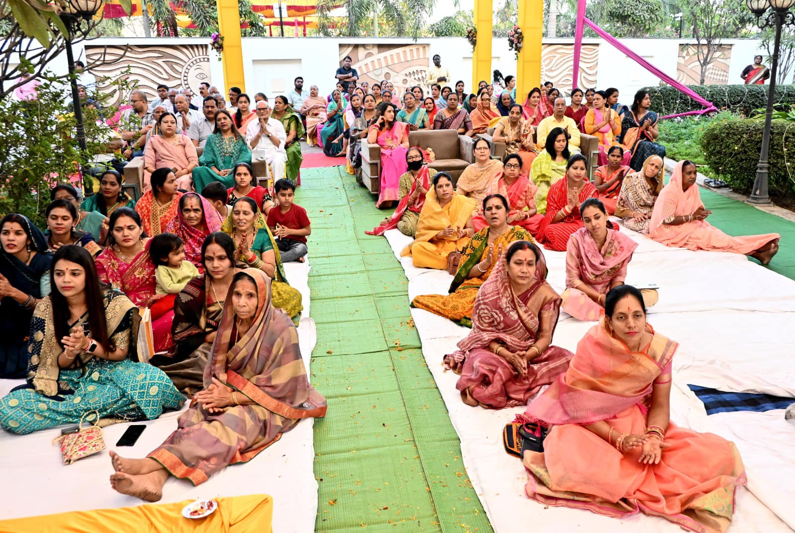 Grand event of Shrimad Bhagwat Katha