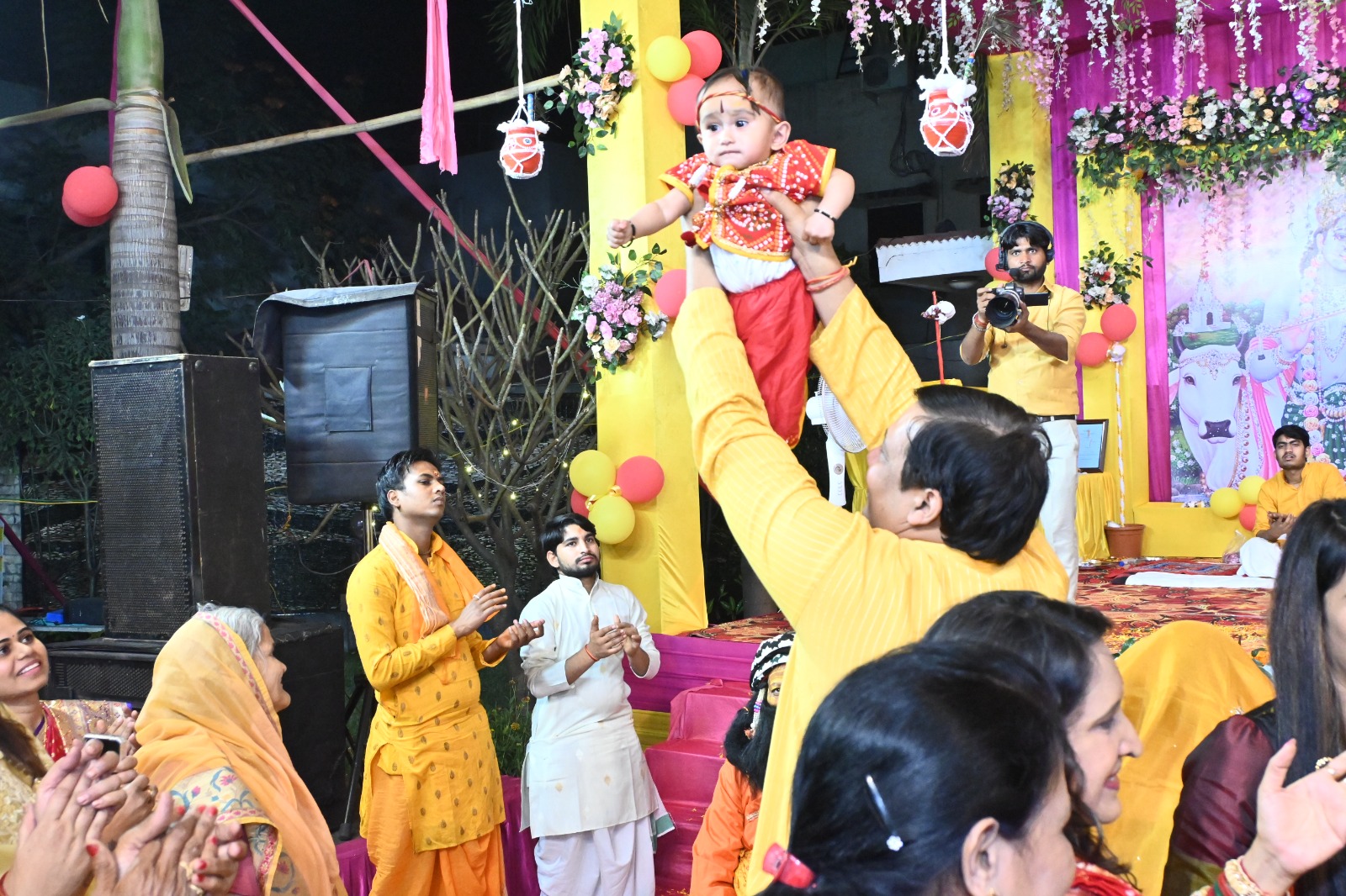 Grand event of Shrimad Bhagwat Katha