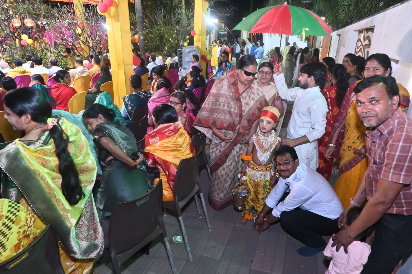 Grand event of Shrimad Bhagwat Katha