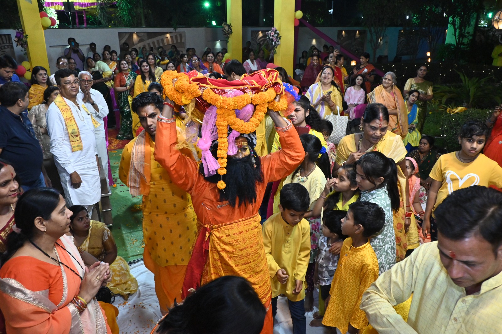 Grand event of Shrimad Bhagwat Katha