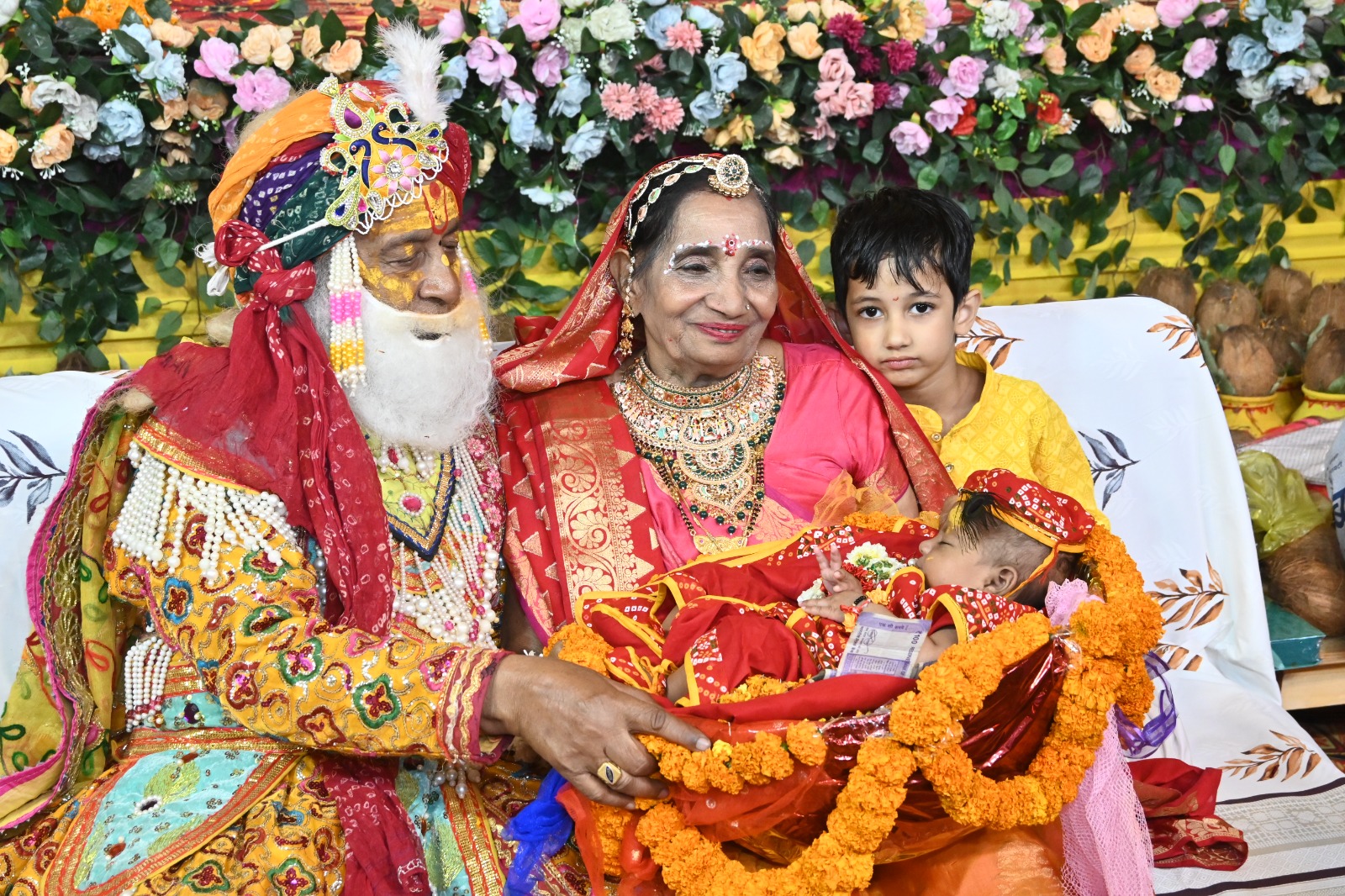 Grand event of Shrimad Bhagwat Katha