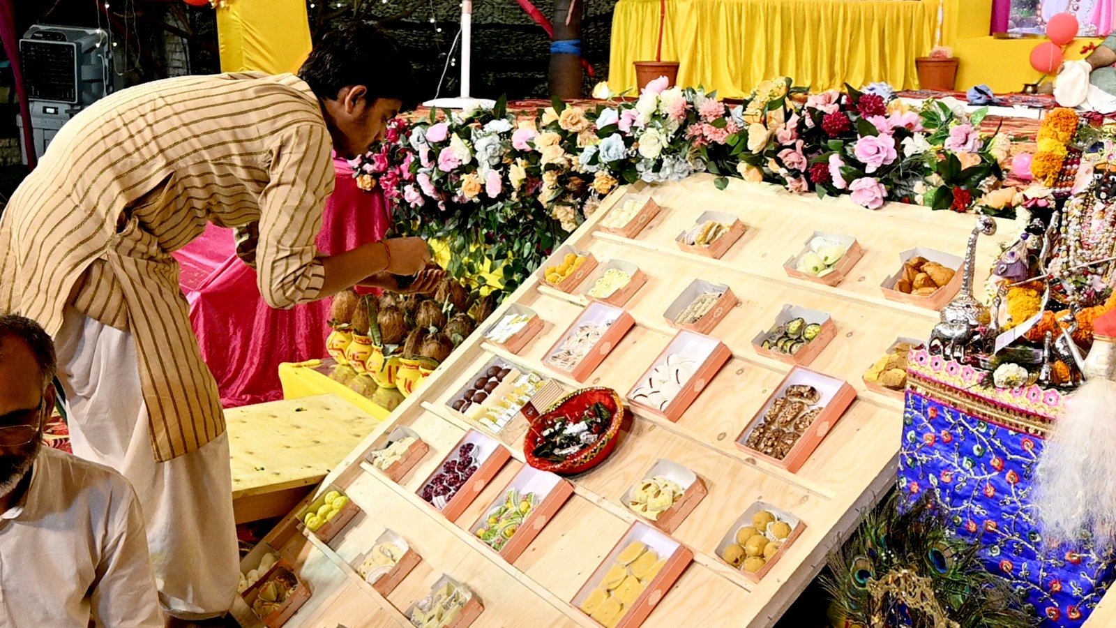 Grand event of Shrimad Bhagwat Katha