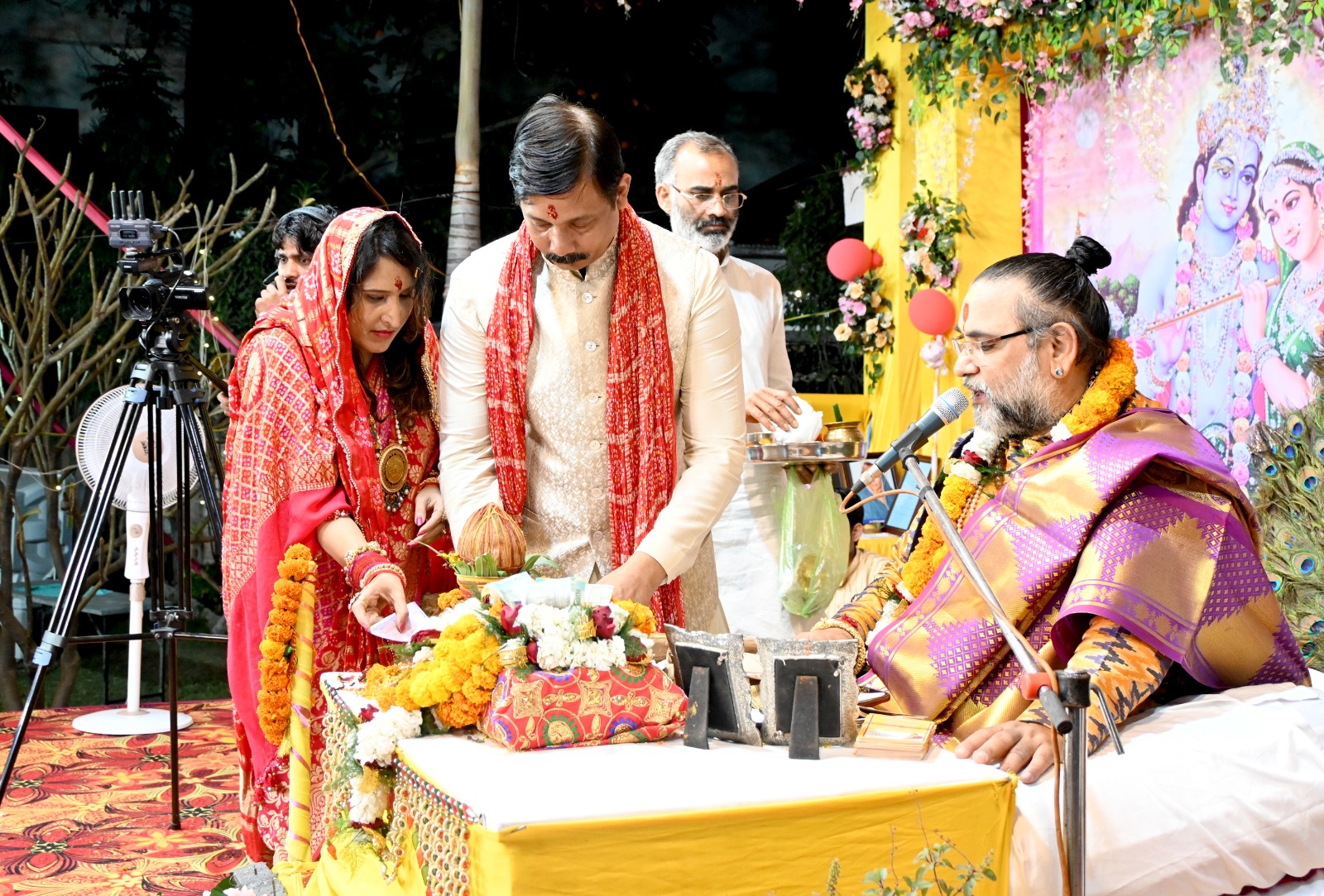 Grand event of Shrimad Bhagwat Katha