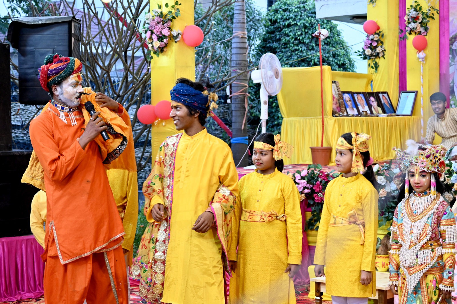 Grand event of Shrimad Bhagwat Katha