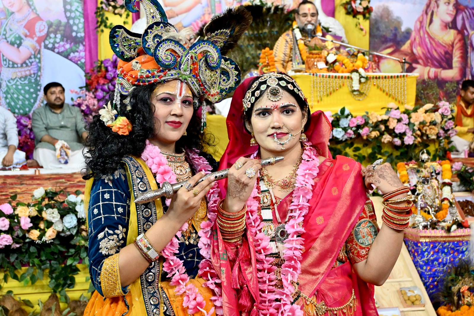 Grand event of Shrimad Bhagwat Katha