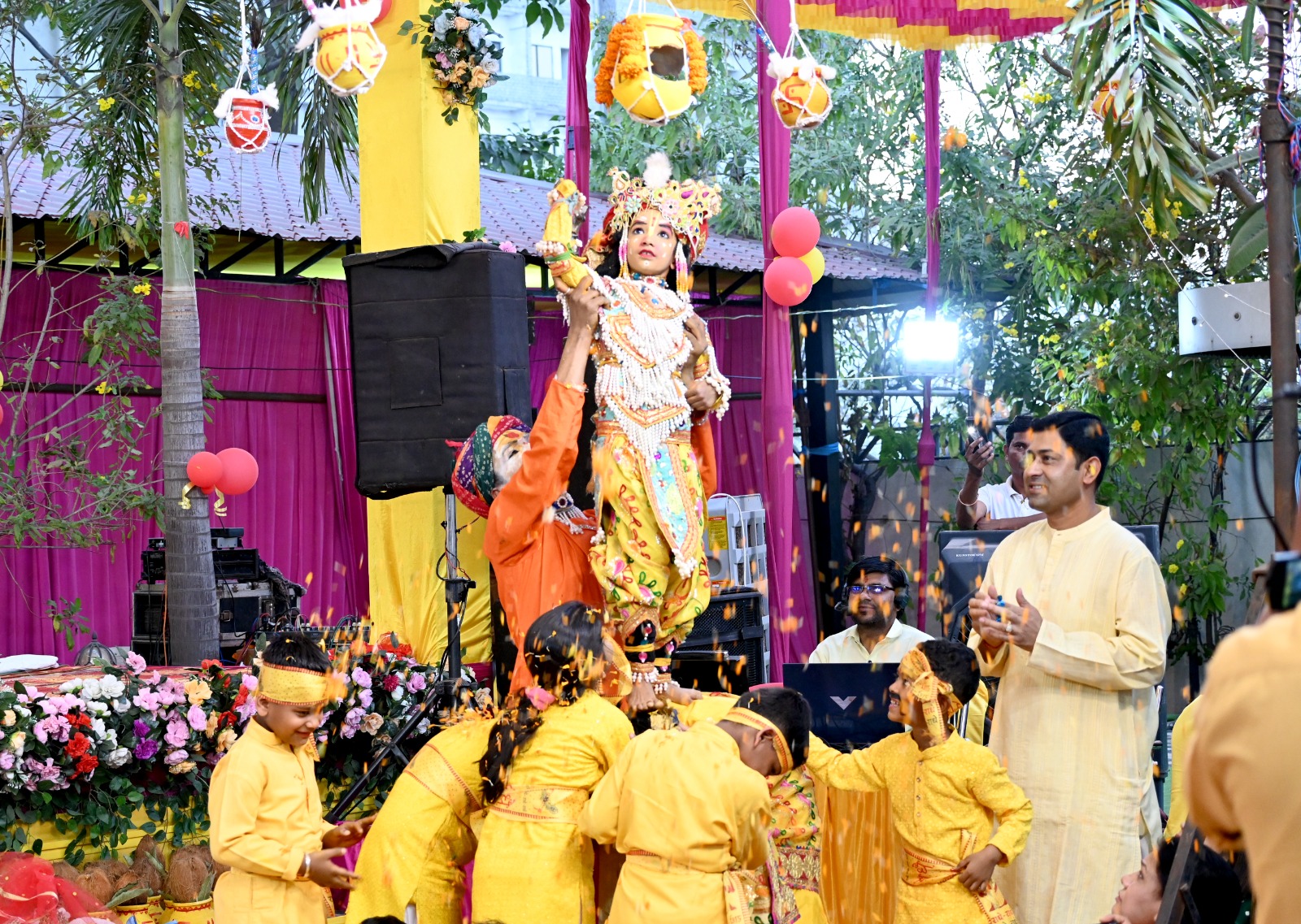 Grand event of Shrimad Bhagwat Katha