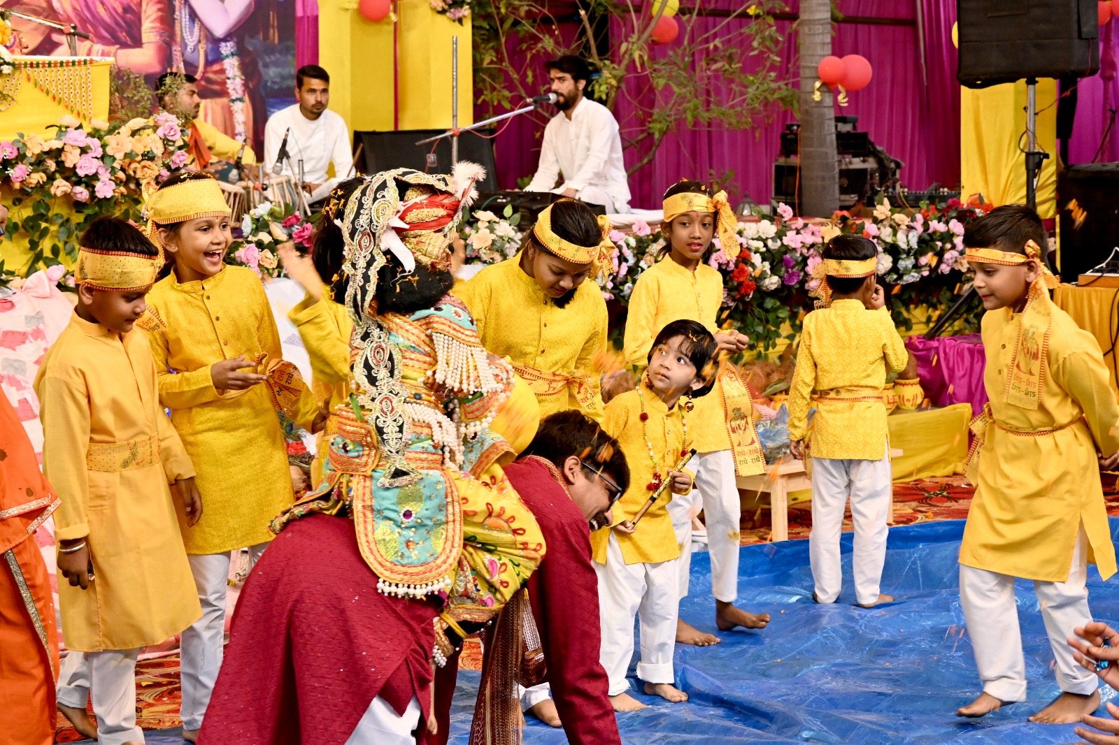Grand event of Shrimad Bhagwat Katha