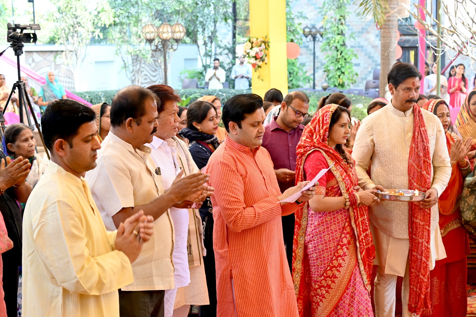 Grand event of Shrimad Bhagwat Katha