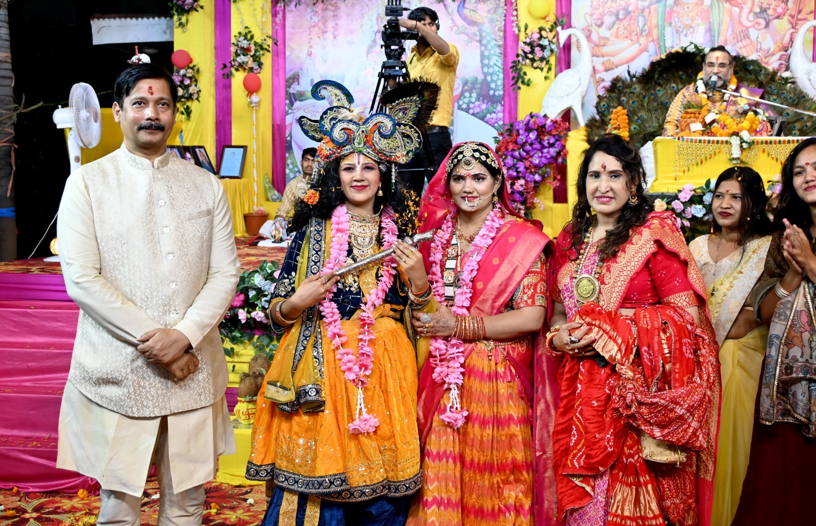 Grand event of Shrimad Bhagwat Katha