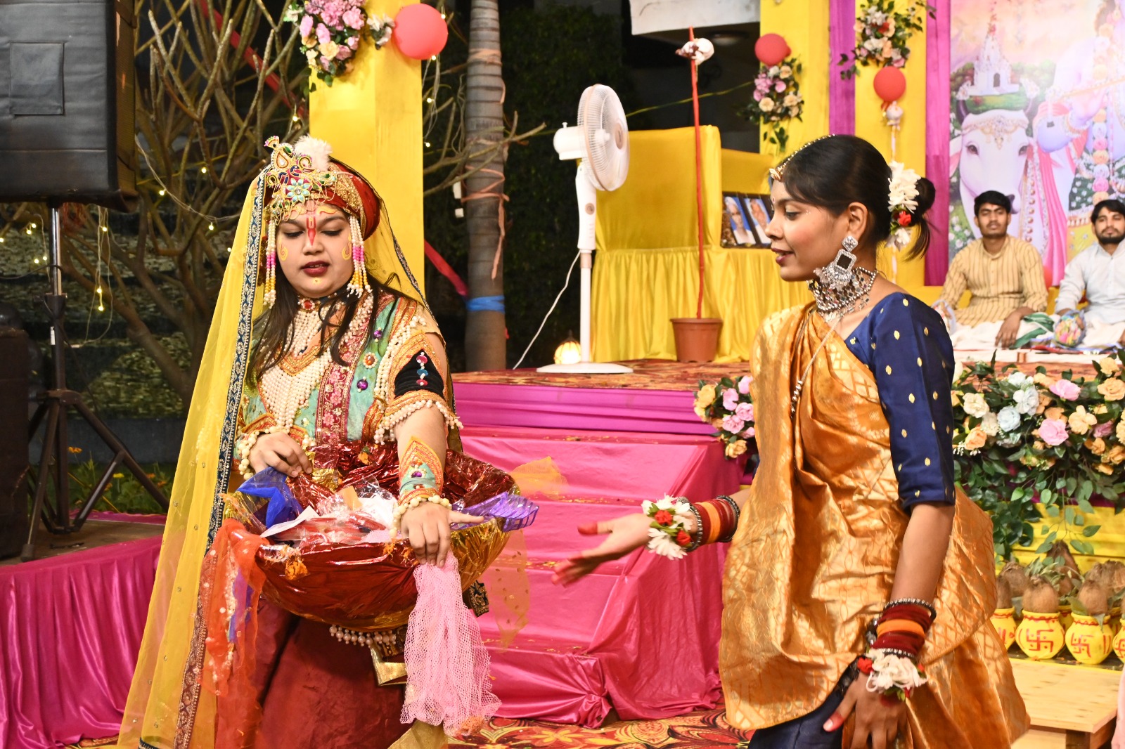 Grand event of Shrimad Bhagwat Katha
