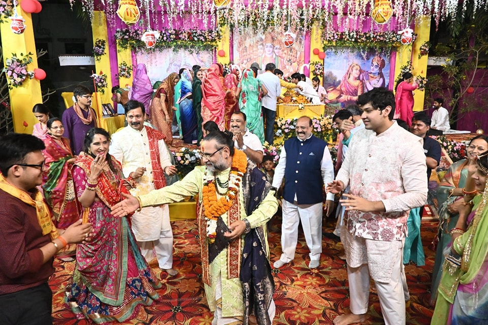 Grand event of Shrimad Bhagwat Katha