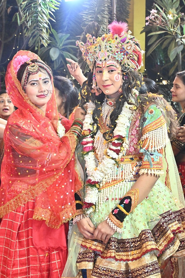 Grand event of Shrimad Bhagwat Katha