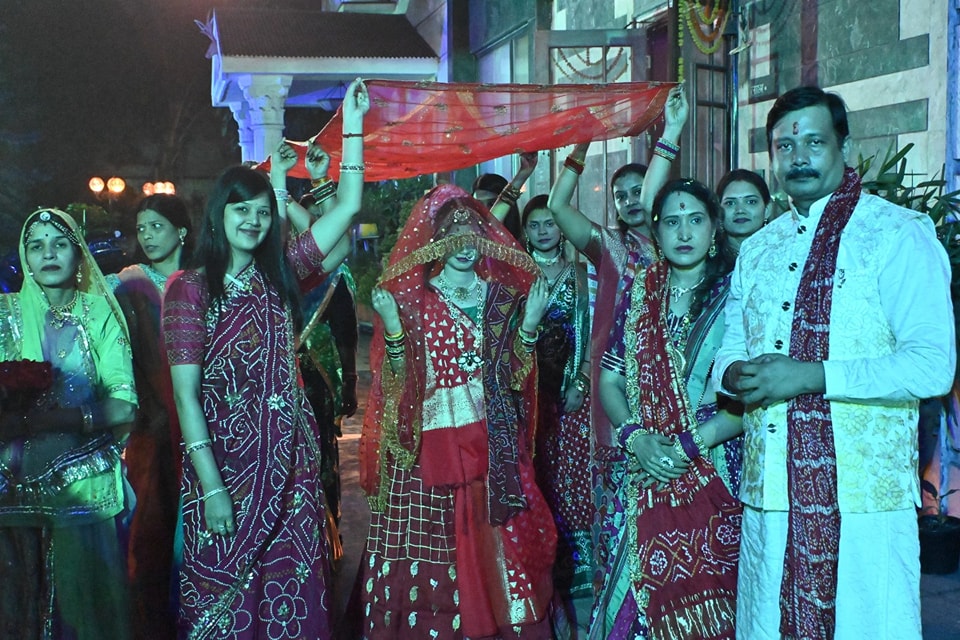 Grand event of Shrimad Bhagwat Katha