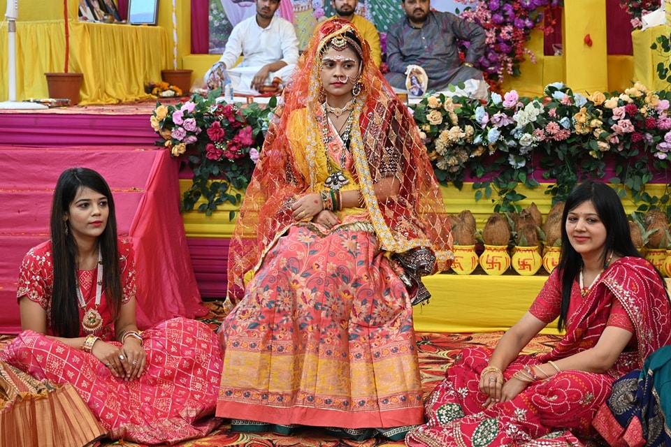 Grand event of Shrimad Bhagwat Katha