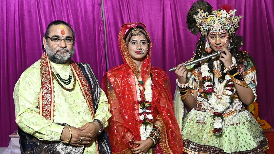 Grand event of Shrimad Bhagwat Katha