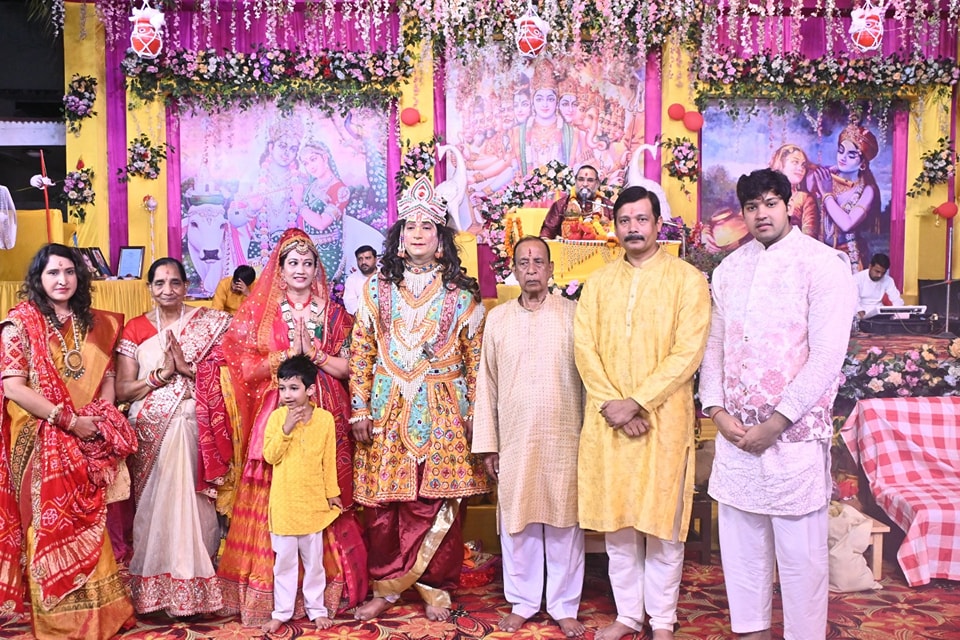 Grand event of Shrimad Bhagwat Katha