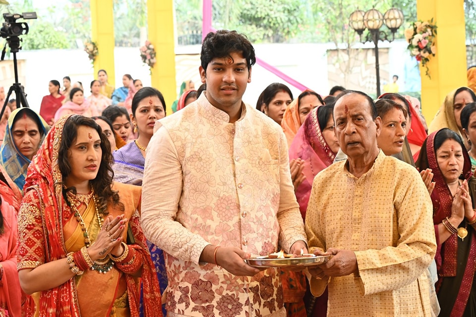 Grand event of Shrimad Bhagwat Katha