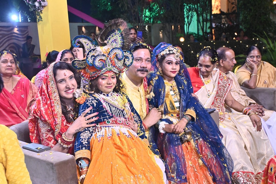 Grand event of Shrimad Bhagwat Katha